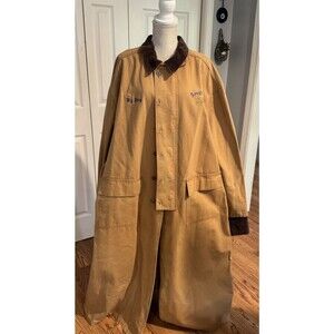 VTG Wah Maker Gear Western Duster Long Gear Men’s XXL Made USA Rough Riders